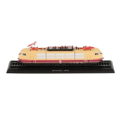 Luwecf Vintage Lokomotive Modell 1:87 Zug Spielzeug für Kinderzimmer Dekoration, Stil A von Luwecf