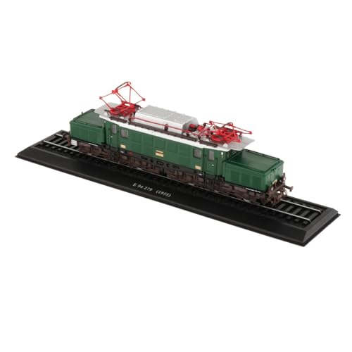Luwecf Vintage Lokomotive Modell 1:87 Zug Spielzeug für Kinderzimmer Dekoration, Stil E von Luwecf