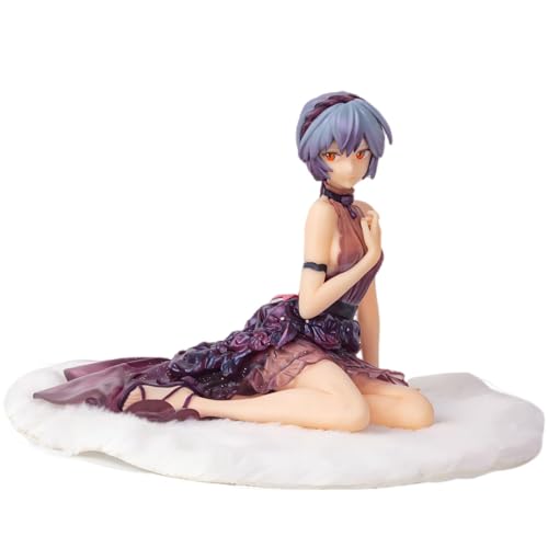 Luxetoys Ayanami Rei Anime Figur Charakterfiguren mit Sitzposition und Teppich 12cm Modellstatue für Dekoration und Sammlung Luxetoys Ayanami Rei Anime Figur Charakterfiguren mit Sitzposition und Teppich 12cm Modellstatue für Dekoration und Sammlung von Luxetoys
