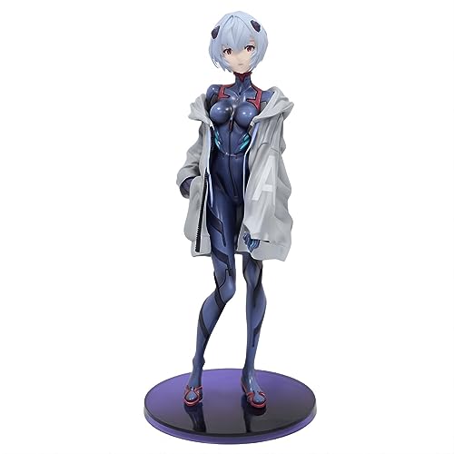 Luxetoys Ayanami Rei Anime Figuren Charakter Figurine mit düsterem Farbtreibstoff, 22 cm Modellspielzeug Statue zur Dekoration Luxetoys Ayanami Rei Anime Figuren Charakter Figurine mit düsterem Farbtreibstoff, 22 cm Modellspielzeug Statue zur Dekoration von Luxetoys