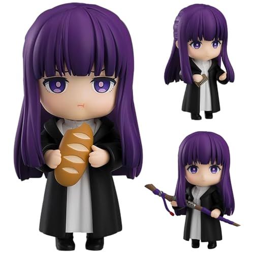 Luxetoys Fern Anime Figur Frieren: Beyond Journey's End Actionfigur Q Edition Austauschbarer Kopf Zubehör PVC Modell Statue Ornamente mit Zubehör Desktop Dekoration Geschenk für Anime Fans Luxetoys Fern Anime Figur Frieren: Beyond Journey's End Actionfigur Q Edition Austauschbarer Kopf Zubehör PVC Modell Statue Ornamente mit Zubehör Desktop Dekoration Geschenk für Anime Fans von Luxetoys