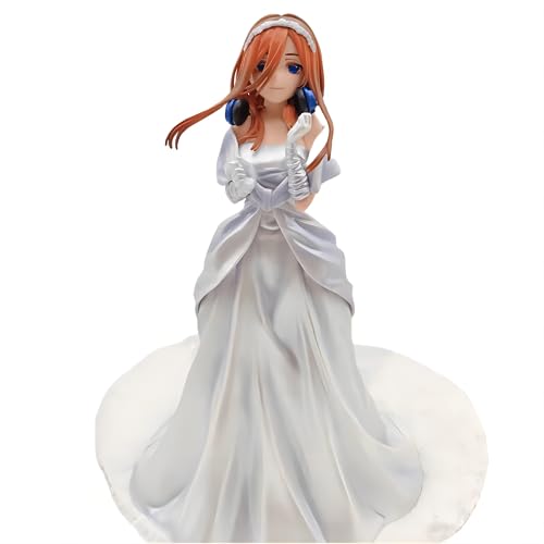 Luxetoys Nakano Miku Anime Figuren Die Quintessenz der Fünflinge Charakterfigur mit Hochzeitskleid 24cm Modellspielzeug Statue zur Dekoration Luxetoys Nakano Miku Anime Figuren Die Quintessenz der Fünflinge Charakterfigur mit Hochzeitskleid 24cm Modellspielzeug Statue zur Dekoration von Luxetoys