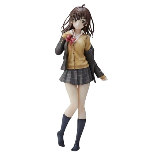 Luxetoys Ogiwara Sayu Anime Figuren High School Charakter Figur mit unordentlicher Schuluniform und stehender Körperhaltung 25,5 cm Modell Statue zur Dekoration Luxetoys Ogiwara Sayu Anime Figuren High School Charakter Figur mit unordentlicher Schuluniform und stehender Körperhaltung 25,5 cm Modell Statue zur Dekoration von Luxetoys