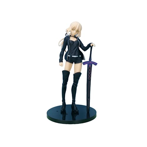 Luxetoys Schicksal Bleiben Nacht FGO Saber Alter Figur Altria Pendragon Freizeitkleidung Anime Figur Ritterkönig Charakter 24 cm und PVC Modellspielzeug Luxetoys Schicksal Bleiben Nacht FGO Saber Alter Figur Altria Pendragon Freizeitkleidung Anime Figur Ritterkönig Charakter 24 cm und PVC Modellspielzeug von Luxetoys