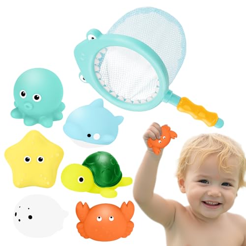 Moldgeschuitzte Baby-Badespielzeuge ohne Locher, Badewannenspielzeuge fir Kleinkinder,Wasserspielzeug furStrand/Dusche/Pool,Niedliche Meerestiere padagogisches Babyspielzeug fur Kinder 1 2 3 4 5 Jahre Moldgeschuitzte Baby-Badespielzeuge ohne Locher, Badewannenspielzeuge fir Kleinkinder,Wasserspielzeug furStrand/Dusche/Pool,Niedliche Meerestiere padagogisches Babyspielzeug fur Kinder 1 2 3 4 5 Jahre von Luxfizz