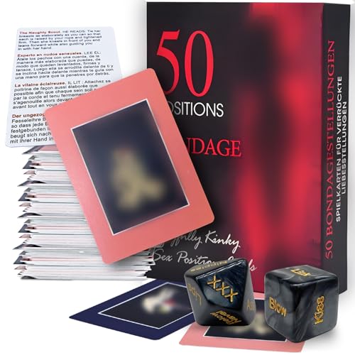 LuxoCare Pärchen Dating Nacht Würfelspiel - 50 Karten, 2 Liebeswürfel für romantische Verabredungen, Schlafzimmer spielen, freche Spiel Überraschungen für Paare LuxoCare Pärchen Dating Nacht Würfelspiel - 50 Karten, 2 Liebeswürfel für romantische Verabredungen, Schlafzimmer spielen, freche Spiel Überraschungen für Paare von LuxoCare