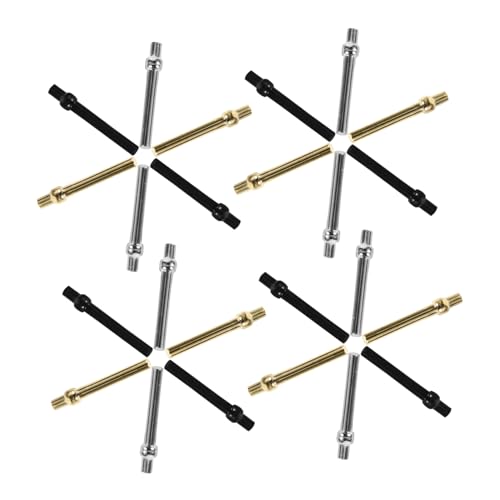 48 Stück Cribbage Spielstifte Robuste Metall Pins für Kartenspiele Multifunktionale Punktzählung und Stylische Design für Reisen und Spielabende von Luxshiny
