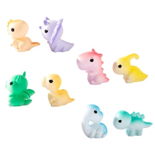 Luxshiny 1 Satz Cartoon Dinosaurier Ornamente Dinosaurier-Dekorationen Figur Landschaftsornament -Dinosaurier Erste Miniatur Dinosaurierparty Klein Mini-Dinosaurier Harz 8 Stück Luxshiny 1 Satz Cartoon Dinosaurier Ornamente Dinosaurier-Dekorationen Figur Landschaftsornament -Dinosaurier Erste Miniatur Dinosaurierparty Klein Mini-Dinosaurier Harz 8 Stück von Luxshiny