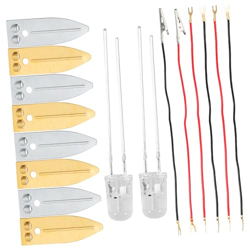 Luxshiny 1 Satz Experimentierset für Obstbatterien DIY Fruchtbatterie Bausatz für Wissenschaftliche Experimente für Schule und Zuhause Fördert und Familieninteraktion von Luxshiny