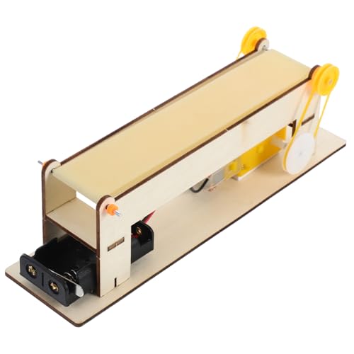 Luxshiny 1 Satz Förderspurmodell zum Bauen von stielen Entwicklungsspielzeug Technikprodukte Experiment -Wissenschaftsmodelle DIY-Werkzeuge hölzern Beige Luxshiny 1 Satz Förderspurmodell zum Bauen von stielen Entwicklungsspielzeug Technikprodukte Experiment -Wissenschaftsmodelle DIY-Werkzeuge hölzern Beige von Luxshiny
