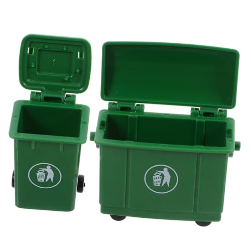 Luxshiny 1 Satz Mini -Müll kann modellieren mülleimer Puppenhaus-Miniaturen Mini House Decor kleines Hauszubehör Mini-Hausverzierung Miniatur-Puppenhauszubehör Plastik Green Luxshiny 1 Satz Mini -Müll kann modellieren mülleimer Puppenhaus-Miniaturen Mini House Decor kleines Hauszubehör Mini-Hausverzierung Miniatur-Puppenhauszubehör Plastik Green von Luxshiny