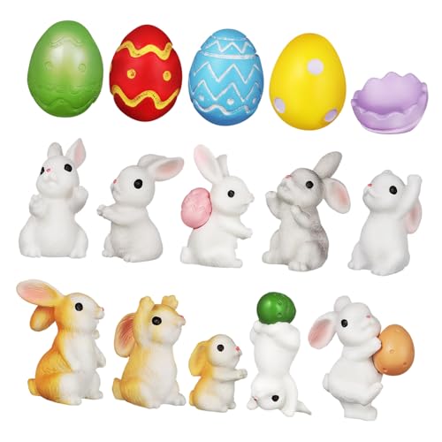 Luxshiny 1 Satz Osterpuppe Zahlen Mini-hasenfiguren, Großpackung Versteckt Hase Winzige Figuren Klein Niedliche Mini-hasenfiguren Winzig Miniatur Kaninchen Verstecken Hasen Tiere Figur Harz Luxshiny 1 Satz Osterpuppe Zahlen Mini-hasenfiguren, Großpackung Versteckt Hase Winzige Figuren Klein Niedliche Mini-hasenfiguren Winzig Miniatur Kaninchen Verstecken Hasen Tiere Figur Harz von Luxshiny