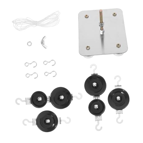 Luxshiny 1 Satz Riemenscheibensatz Riemenscheiben-Kit Magnetische Zahnräder für Flaschenzugsystem für Plastik Luxshiny 1 Satz Riemenscheibensatz Riemenscheiben-Kit Magnetische Zahnräder für Flaschenzugsystem für Plastik von Luxshiny