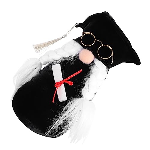 Luxshiny 1 Stück Partyzubehör Absolventendekorationen Abschluss Grad Ornamente lustiger Gartenzwerg Gnom Plüsch Wohnkultur gesichtsloses Puppenspielzeug Steinpartikel Schwarz Luxshiny 1 Stück Partyzubehör Absolventendekorationen Abschluss Grad Ornamente lustiger Gartenzwerg Gnom Plüsch Wohnkultur gesichtsloses Puppenspielzeug Steinpartikel Schwarz von Luxshiny
