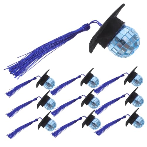 Luxshiny 10 Cupcake Topper Mit Abschlusskappen Quasten Und Discokugel Design Abschlusskappen Ornamente Für Abschlusskuchen Für Die Universität High School Und Das College Luxshiny 10 Cupcake Topper Mit Abschlusskappen Quasten Und Discokugel Design Abschlusskappen Ornamente Für Abschlusskuchen Für Die Universität High School Und Das College von Luxshiny