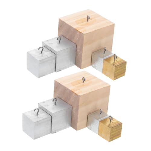 Luxshiny 10 Stück Quaderförmiger Dichtewürfel Aus Metall Dichte Lehrmittel Vergleichsdichtewürfel Dichtewürfel Aus Holz Kupferwürfel Metallwürfel Dichtewürfel Für Die Wissenschaft Luxshiny 10 Stück Quaderförmiger Dichtewürfel Aus Metall Dichte Lehrmittel Vergleichsdichtewürfel Dichtewürfel Aus Holz Kupferwürfel Metallwürfel Dichtewürfel Für Die Wissenschaft von Luxshiny