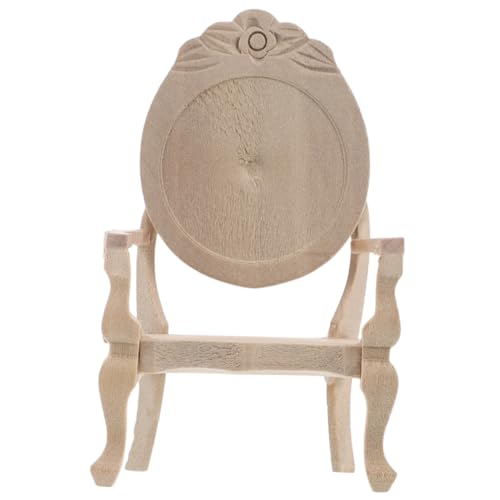Luxshiny 12 Retro Kleiner Stuhl Zubehör Für Puppenhäuser Puppenstuhl Puppenhaus-schlafzimmermöbel Mini-Stuhl Puppenhaus Liege Spielzeugstuhl Wohnzimmerstühle Beige Hölzern Luxshiny 12 Retro Kleiner Stuhl Zubehör Für Puppenhäuser Puppenstuhl Puppenhaus-schlafzimmermöbel Mini-Stuhl Puppenhaus Liege Spielzeugstuhl Wohnzimmerstühle Beige Hölzern von Luxshiny