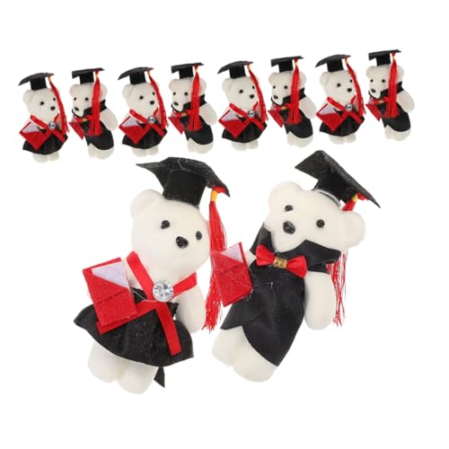 Luxshiny 12 Stück Mini-plüsch-bär-bouquet Zum Schulabschluss Bärenpuppe Abschlusskappe Für Party-dekoration Perfektes Gastgeschenk Für Die Schulabschlussfeier Luxshiny 12 Stück Mini-plüsch-bär-bouquet Zum Schulabschluss Bärenpuppe Abschlusskappe Für Party-dekoration Perfektes Gastgeschenk Für Die Schulabschlussfeier von Luxshiny