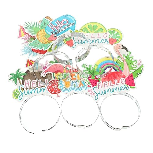 Luxshiny 12 Stück Hawaii Haarbänder für Strandpartys Luau Sommerfeiern Robustes Material Bequem Rutschfest Perfektes Partyzubehör für Erwachsene Luxshiny 12 Stück Hawaii Haarbänder für Strandpartys Luau Sommerfeiern Robustes Material Bequem Rutschfest Perfektes Partyzubehör für Erwachsene von Luxshiny