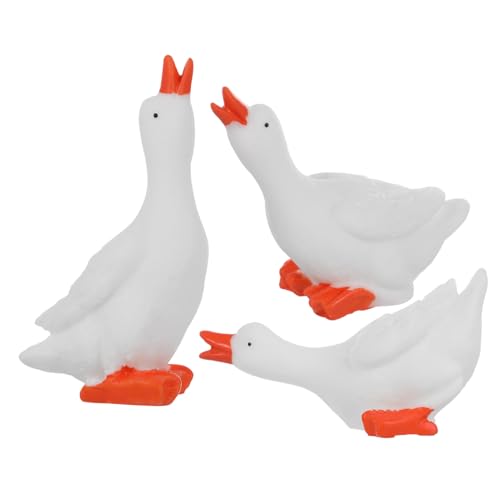 Luxshiny 12 Stück Mini Gans Figuren Teiliges aus Resin Realistische Gans Dekoration für Zuhause und Garten Lustige Tierfiguren für Bastelprojekte und Puppenhaus Dekoration Luxshiny 12 Stück Mini Gans Figuren Teiliges aus Resin Realistische Gans Dekoration für Zuhause und Garten Lustige Tierfiguren für Bastelprojekte und Puppenhaus Dekoration von Luxshiny