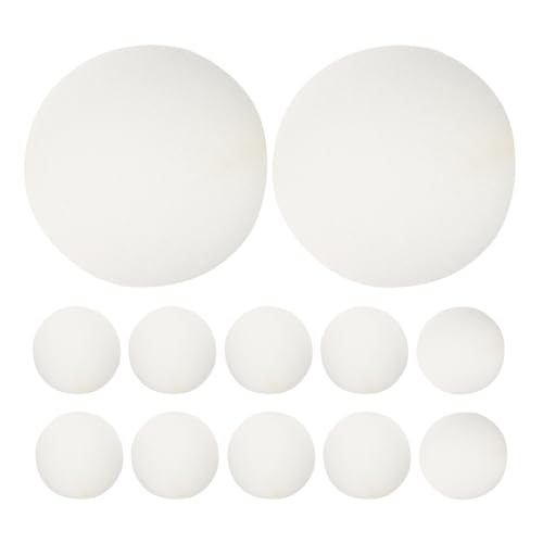 Luxshiny 15 Stück Weiße Schaumstoff Clownnasen Karnevalsaccessoires für Halloween und Kostümpartys für DIY Projekte und Vielseitige Dekorationen Luxshiny 15 Stück Weiße Schaumstoff Clownnasen Karnevalsaccessoires für Halloween und Kostümpartys für DIY Projekte und Vielseitige Dekorationen von Luxshiny