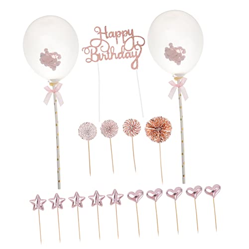 Luxshiny 17Stücke Teiliges Happy Birthday Kuchendekorations Tortendeko für Geburtstagsfeiern Roségold Kuchen Picks für Desserts Festliche Geburtstagsfeier Luxshiny 17Stücke Teiliges Happy Birthday Kuchendekorations Tortendeko für Geburtstagsfeiern Roségold Kuchen Picks für Desserts Festliche Geburtstagsfeier von Luxshiny