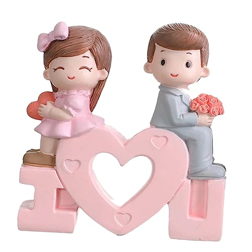 Luxshiny 1stück Braut Und Bräutigam Figur Resin Romantische Tortendekoration Für Valentinstag Und Feiern Hochwertiges Kuchenornament Für Unvergessliche Luxshiny 1stück Braut Und Bräutigam Figur Resin Romantische Tortendekoration Für Valentinstag Und Feiern Hochwertiges Kuchenornament Für Unvergessliche von Luxshiny