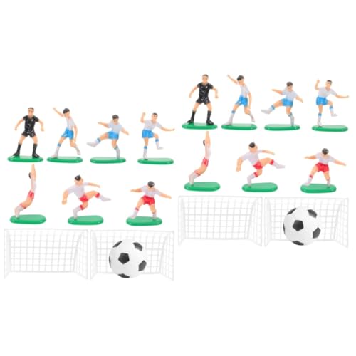 Luxshiny 2 Sätze Dekoration der Fußballmannschaft Sport Dekorationen Topper Fußball-Geburtstagskuchendekoration thematisiert Tonhöhe Fußball-Kuchen-Dekoration Miniaturen PVC Luxshiny 2 Sätze Dekoration der Fußballmannschaft Sport Dekorationen Topper Fußball-Geburtstagskuchendekoration thematisiert Tonhöhe Fußball-Kuchen-Dekoration Miniaturen PVC von Luxshiny