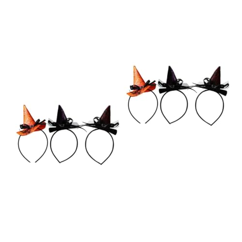 Luxshiny 2 Sätze Hexenhut Stirnband Halloween-hut-stirnbänder Kleines Hexenhut-stirnband Stirnbänder Zubehör Partystirnband Vintage Halloween-stirnband Black 3 Stücke * 2 Luxshiny 2 Sätze Hexenhut Stirnband Halloween-hut-stirnbänder Kleines Hexenhut-stirnband Stirnbänder Zubehör Partystirnband Vintage Halloween-stirnband Black 3 Stücke * 2 von Luxshiny