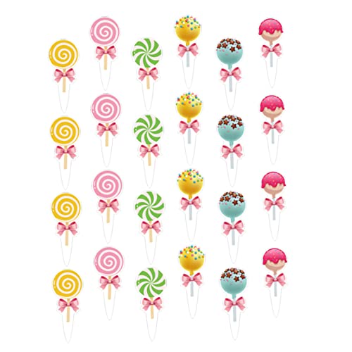 Luxshiny 2 Sätze Kuchenstangen Dekorationen Zubehör Für Süßigkeiten-mottopartys Süßigkeiten-thema-kuchen-picks Einsätze Tortendeko Topper Kuchen -topper Papier 24 Stück * 2 Luxshiny 2 Sätze Kuchenstangen Dekorationen Zubehör Für Süßigkeiten-mottopartys Süßigkeiten-thema-kuchen-picks Einsätze Tortendeko Topper Kuchen -topper Papier 24 Stück * 2 von Luxshiny