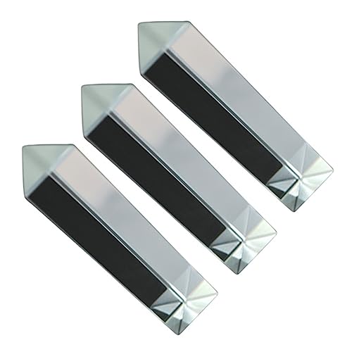 Luxshiny 2 Sätze Prisma Prismen Für Die Fotografie Dreiecksprismenfotografie Lehre Schnapsgläser Glasprismen Dreiecksprismen Aus Optischem Glas Optisches Glas 3 Stück * 2 von Luxshiny