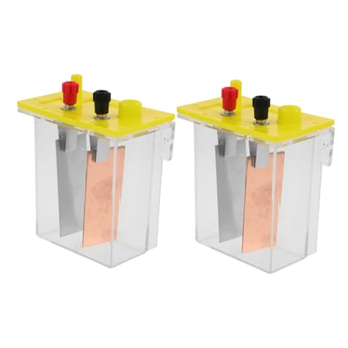 Luxshiny 2 Sätze Salz Wasser Batterie Experimentierset für Spaßige Lehrreiche Physik Stem Spielzeuge für Schulprojekte Experimente Grundschule von Luxshiny