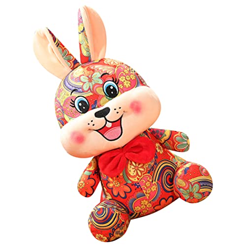 Luxshiny 2 Stück Kuscheltier Hase Plüschkaninchen Glücksbringer für Jahr des Hasen für Freunde für Kinderzimmer und Autos Luxshiny 2 Stück Kuscheltier Hase Plüschkaninchen Glücksbringer für Jahr des Hasen für Freunde für Kinderzimmer und Autos von Luxshiny