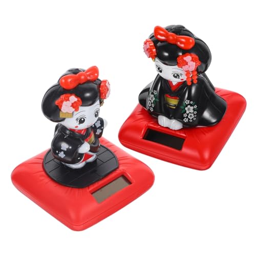 Luxshiny 2 Stück Solarbetriebene Kimono Wackelfigur Süße Tanzende Puppen Auto und Schreibtischdeko Kabellos Niedliche Japanische Kimono Figuren für Innenraum und Büro Luxshiny 2 Stück Solarbetriebene Kimono Wackelfigur Süße Tanzende Puppen Auto und Schreibtischdeko Kabellos Niedliche Japanische Kimono Figuren für Innenraum und Büro von Luxshiny