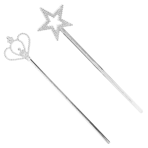 Luxshiny 2 Stück Versilberter Sternstab Zauberstab Für Rollenspiele Feen Partygeschenke Glitzerstab Metallischer Sternprinzessin Feenstab Kronenstab Für Schmetterlings Und Luxshiny 2 Stück Versilberter Sternstab Zauberstab Für Rollenspiele Feen Partygeschenke Glitzerstab Metallischer Sternprinzessin Feenstab Kronenstab Für Schmetterlings Und von Luxshiny