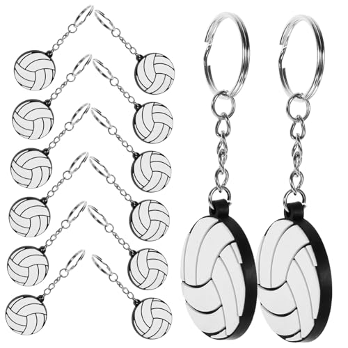 Luxshiny 20 Stück Teiliges Volleyball Schlüsselanhänger Leichte PVC Volleyball Anhänger Dekorative Sportschlüsselringe Partygeschenke für Sportfans Vielseitig als Taschen Schlüsselanhänger Luxshiny 20 Stück Teiliges Volleyball Schlüsselanhänger Leichte PVC Volleyball Anhänger Dekorative Sportschlüsselringe Partygeschenke für Sportfans Vielseitig als Taschen Schlüsselanhänger von Luxshiny