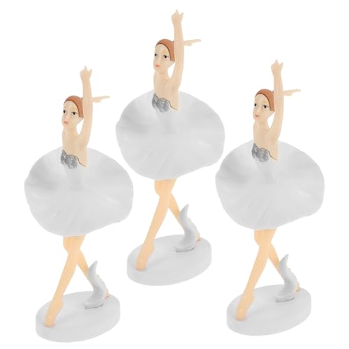 Luxshiny 3 Stück Kuchendekorationspuppe Thematisiert Wunder Ballett Miniatur Tortenaufsätze Für Geburtstage Mädchenfigurendekorationen Geburtstagsdekorationen Pvc Weiß Luxshiny 3 Stück Kuchendekorationspuppe Thematisiert Wunder Ballett Miniatur Tortenaufsätze Für Geburtstage Mädchenfigurendekorationen Geburtstagsdekorationen Pvc Weiß von Luxshiny