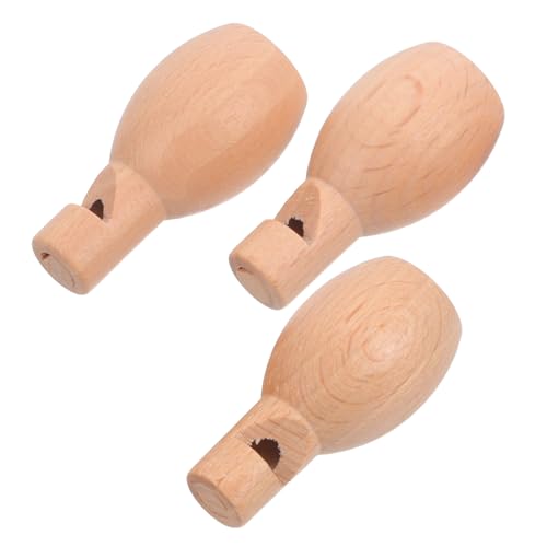 Luxshiny 3 Stück Mini Holzpfeifen für Partys Geräuschemacher Musikinstrumente Frühkindlichen Bildung für Kindergarten und Luxshiny 3 Stück Mini Holzpfeifen für Partys Geräuschemacher Musikinstrumente Frühkindlichen Bildung für Kindergarten und von Luxshiny
