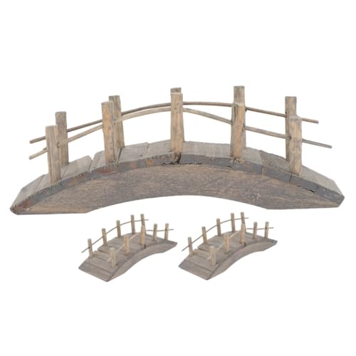 Luxshiny 3stücke Puppenhaus Holz-bogenbrücke Mit Geländern Miniatur Brücke Für Feengarten Spielzimmer Gartenlandschaften Robuste Konstruktion Einfache Montage Vielseitige Nutzung Luxshiny 3stücke Puppenhaus Holz-bogenbrücke Mit Geländern Miniatur Brücke Für Feengarten Spielzimmer Gartenlandschaften Robuste Konstruktion Einfache Montage Vielseitige Nutzung von Luxshiny