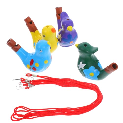 Luxshiny 4 Stück Keramische Wasservogelpfeifen Tierisch Unterhaltsame Spielzeuge für Kindergeburtstage und Feste Realistische Vogelgeräusche und Sicher für Partygeschenke Luxshiny 4 Stück Keramische Wasservogelpfeifen Tierisch Unterhaltsame Spielzeuge für Kindergeburtstage und Feste Realistische Vogelgeräusche und Sicher für Partygeschenke von Luxshiny