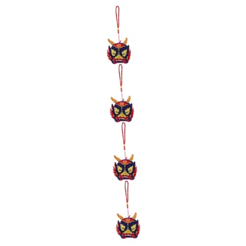 Luxshiny 4 Stück Maskottchen Chinesischer für Neujahr ca Blaue Farbgebung für Freunde zur Dekoration für Zuhause Schule oder Partys Luxshiny 4 Stück Maskottchen Chinesischer für Neujahr ca Blaue Farbgebung für Freunde zur Dekoration für Zuhause Schule oder Partys von Luxshiny