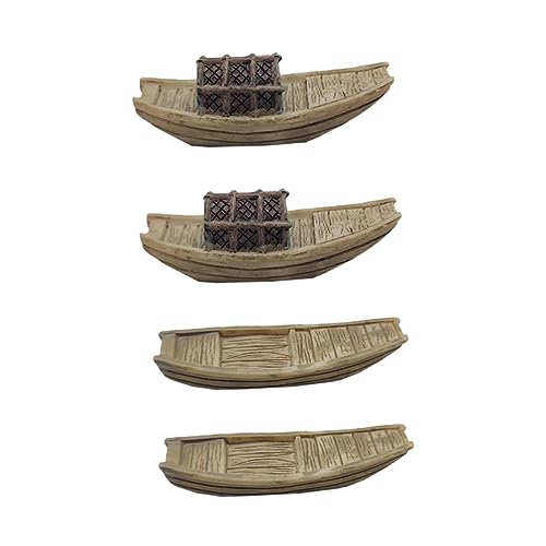 Luxshiny 4Stücke Boot Figuren Teiliges Mikrolandschaft Zufällige Farben für DIY Garten Dekoration und Modellbau Langlebig und Realistisch Gestaltet Luxshiny 4Stücke Boot Figuren Teiliges Mikrolandschaft Zufällige Farben für DIY Garten Dekoration und Modellbau Langlebig und Realistisch Gestaltet von Luxshiny