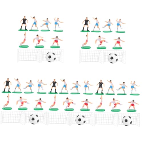 Luxshiny 5 Sätze Dekoration der Fußballmannschaft Dekorationen Fußball-Geburtstagskuchendekoration Topper thematisiert Fußballdekoration für Kuchen Miniatur Mini-Fußball PVC Luxshiny 5 Sätze Dekoration der Fußballmannschaft Dekorationen Fußball-Geburtstagskuchendekoration Topper thematisiert Fußballdekoration für Kuchen Miniatur Mini-Fußball PVC von Luxshiny