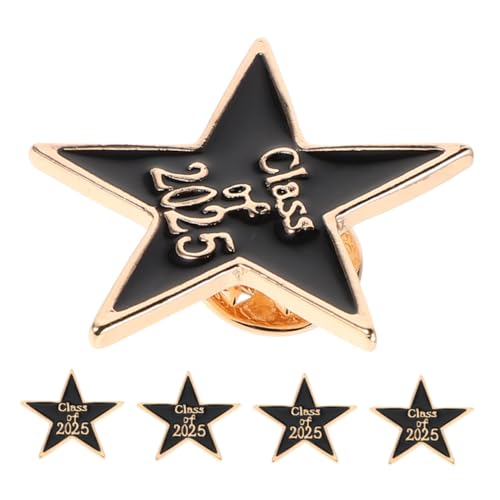Luxshiny 5 Stück Abschlussbrosche Abschlussabzeichen Anstecknadel Abschlussparty Dekorationen Zubehör Für Die Abschlusssaison Graduierungsnadel Sternabzeichen Anstecknadeln Luxshiny 5 Stück Abschlussbrosche Abschlussabzeichen Anstecknadel Abschlussparty Dekorationen Zubehör Für Die Abschlusssaison Graduierungsnadel Sternabzeichen Anstecknadeln von Luxshiny