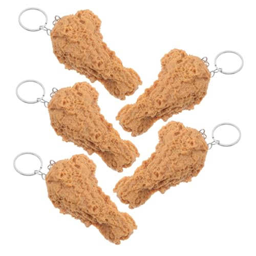 Luxshiny 5 Stück Schlüsselanhänger Mit Gebratenem Huhn Fake Food Ornament Realistischer Schlüsselanhänger Mit Gebratenen Hühnerbeinen Anhänger Aus Kunstnahrung Für Kinderpartys Luxshiny 5 Stück Schlüsselanhänger Mit Gebratenem Huhn Fake Food Ornament Realistischer Schlüsselanhänger Mit Gebratenen Hühnerbeinen Anhänger Aus Kunstnahrung Für Kinderpartys von Luxshiny