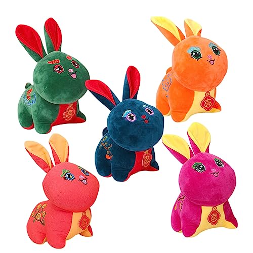 Luxshiny 5 Stück Teiliges Plüschkaninchen Anhänger Osterdekoration für Kindergeburtstage und Frühlingsfeste Weiche und Leichte Stofftiere für Heimdekoration und Festlichkeiten Luxshiny 5 Stück Teiliges Plüschkaninchen Anhänger Osterdekoration für Kindergeburtstage und Frühlingsfeste Weiche und Leichte Stofftiere für Heimdekoration und Festlichkeiten von Luxshiny