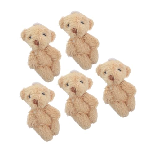 Luxshiny 5 Stück Tierschlüsselketten Ausgestopfte Tiere Minibär Stofftier Bär Ausgestopfter Bär Kleine Bären Mini Stofftiere Mini-kuscheltiere Masse Kleiner Bär Winziger Bär Plüsch Khaki Luxshiny 5 Stück Tierschlüsselketten Ausgestopfte Tiere Minibär Stofftier Bär Ausgestopfter Bär Kleine Bären Mini Stofftiere Mini-kuscheltiere Masse Kleiner Bär Winziger Bär Plüsch Khaki von Luxshiny