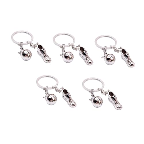 Luxshiny 5Stücke Fußball Schlüsselanhänger Dekorative Anhänger für Fußballfans Robustes Material Souvenirgeschenk Kreativ und Vielseitig Einsetzbar Luxshiny 5Stücke Fußball Schlüsselanhänger Dekorative Anhänger für Fußballfans Robustes Material Souvenirgeschenk Kreativ und Vielseitig Einsetzbar von Luxshiny