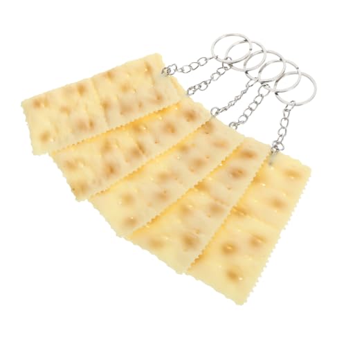 Luxshiny 5pcs Simulierte Soda Cracker Schlüsselbund Gefälschte Lebensmittel Künstliche Kekse Gefälschte Kekse Künstliche Lebensmittelmodell Gefälschte Food -schlüsselring -ornamente Luxshiny 5pcs Simulierte Soda Cracker Schlüsselbund Gefälschte Lebensmittel Künstliche Kekse Gefälschte Kekse Künstliche Lebensmittelmodell Gefälschte Food -schlüsselring -ornamente von Luxshiny
