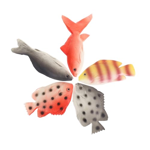 Luxshiny 5stücke Teiliges Realistische Fischmodelle Künstliche Fischfiguren Zur des Marinen Wissens Für Lernspielzeug Zur Unterstützung Der Meeresbiologie Und Tierklassifikation Luxshiny 5stücke Teiliges Realistische Fischmodelle Künstliche Fischfiguren Zur des Marinen Wissens Für Lernspielzeug Zur Unterstützung Der Meeresbiologie Und Tierklassifikation von Luxshiny